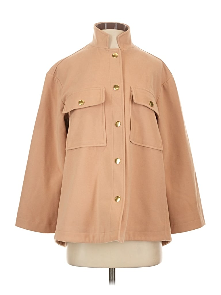 Pre-owned Tuckernuck Coat In Tan