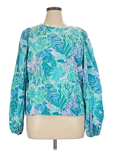 Lilly Pulitzer Long Sleeve Blouse (view 1)