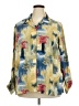 Notations 100% Polyester Yellow Long Sleeve Button-Down Shirt Size 3X - photo 1