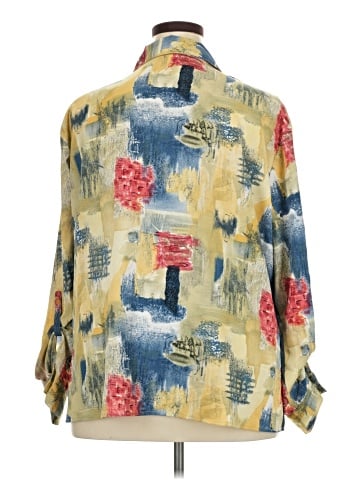 Notations Long Sleeve Button-Down Shirt (view 2)