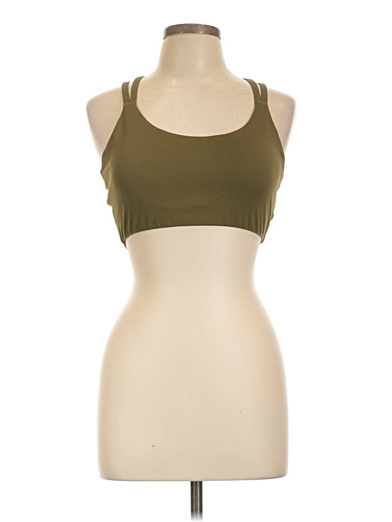 Pre-owned Fabletics Tank Top Tan Halter Neckline Tops
