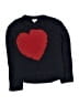 Crewcuts Hearts Blue Pullover Sweater Size 8 - photo 1