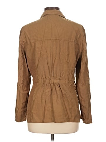 Halston 3/4 Sleeve Button-Down Shirt (view 2)