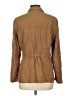 Halston Solid Brown 3/4 Sleeve Button-Down Shirt Size 10 - photo 2