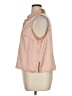 Express 100% Polyester Tan Sleeveless Blouse Size XL - photo 5