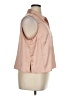 Express 100% Polyester Tan Sleeveless Blouse Size XL - photo 4