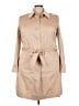 Apostrophe Tan Trenchcoat Size 22 - photo 1