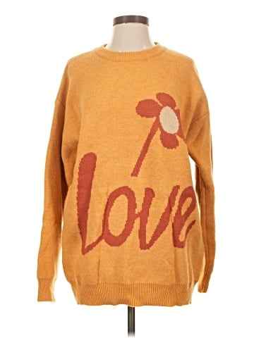 Listicle Pullover Sweater (view 1)