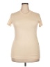 Threadless Tan Short Sleeve Turtleneck Size XXL - photo 1