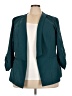 Torrid Teal Blazer Size 4X Plus (4) - photo 1