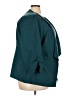 Torrid Teal Blazer Size 4X Plus (4) - photo 4