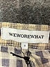 WeWoreWhat 100% Cotton Checkered-gingham Yellow Shorts Size S - photo 3