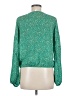 Sienna Sky 100% Polyester Green Long Sleeve Blouse Size M - photo 2