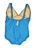 J.Crew Solid Blue One Piece Swimsuit Size 22 - photo 2