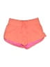 Reebok 100% Polyester Color Block Orange Athletic Shorts Size M - photo 1