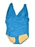 J.Crew Solid Blue One Piece Swimsuit Size 22 - photo 1