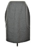 Larry Levine 100% Polyester Solid Gray Formal Skirt Size 8 - photo 1