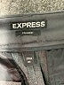 Express Chevron-herringbone Gray Dress Pants Size 6 - photo 7