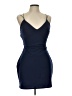 B. Darlin Solid Blue Cocktail Dress Size 13 - photo 1