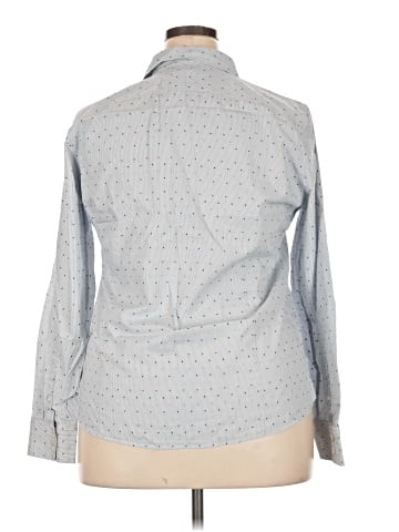 Lands' End Long Sleeve Button-Down Shirt (view 2)
