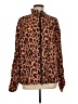 Fabletics 100% Nylon Animal Print Brown Jacket Size M - photo 1
