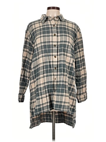 Eddie Bauer 3/4 Sleeve Button-Down Shirt (view 1)