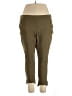 Worthington Solid Green Active Pants Size XL - photo 1