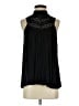 Deletta Black Sleeveless Blouse Size S - photo 1