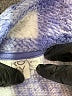 Roxy 100% Polyester Checkered-gingham Blue Jacket Size 10 - 12 - photo 3