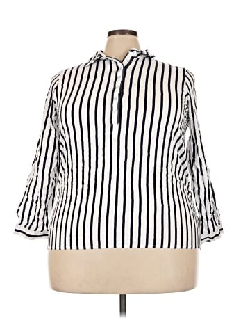 Ellos 3/4 Sleeve Blouse (view 1)