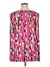 Apostrophe Pink Sleeveless Blouse Size XL - photo 2