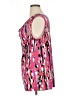 Apostrophe Pink Sleeveless Blouse Size XL - photo 5