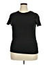 Splash Solid Black Active T-Shirt Size 2X - photo 1