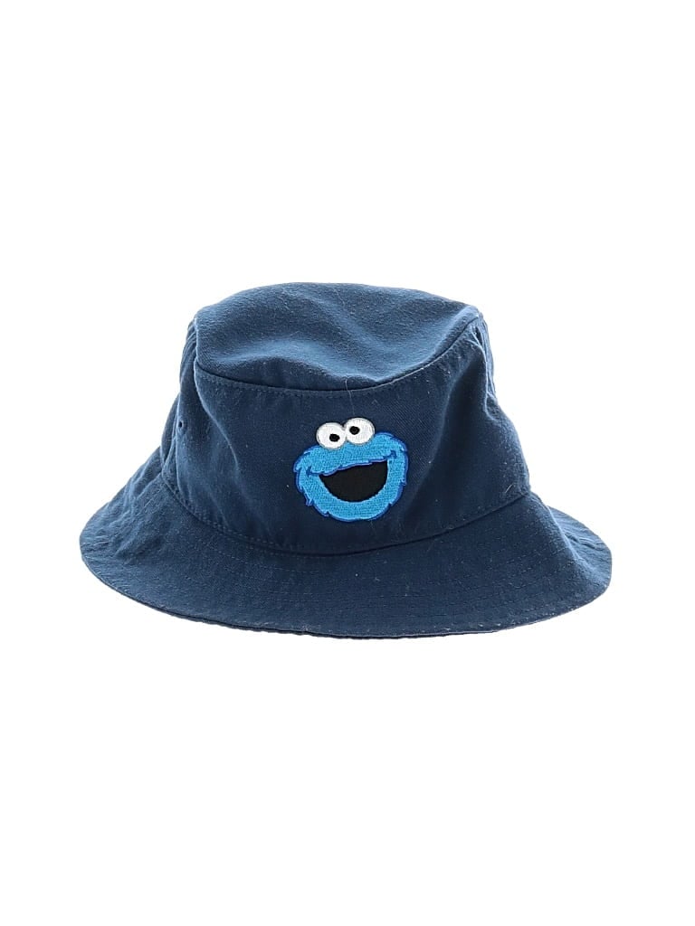 Pre-owned Sesame Street Kids' Hat In Blue