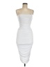 Assorted Brands Solid White Cocktail Dress Size M - photo 1