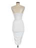 Assorted Brands Solid White Cocktail Dress Size M - photo 2