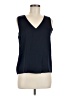Quince Black Sleeveless Silk Top Size M - photo 1