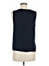 Quince Black Sleeveless Silk Top Size M - photo 2