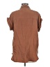 Lovestitch Brown Short Sleeve Blouse Size M - photo 2