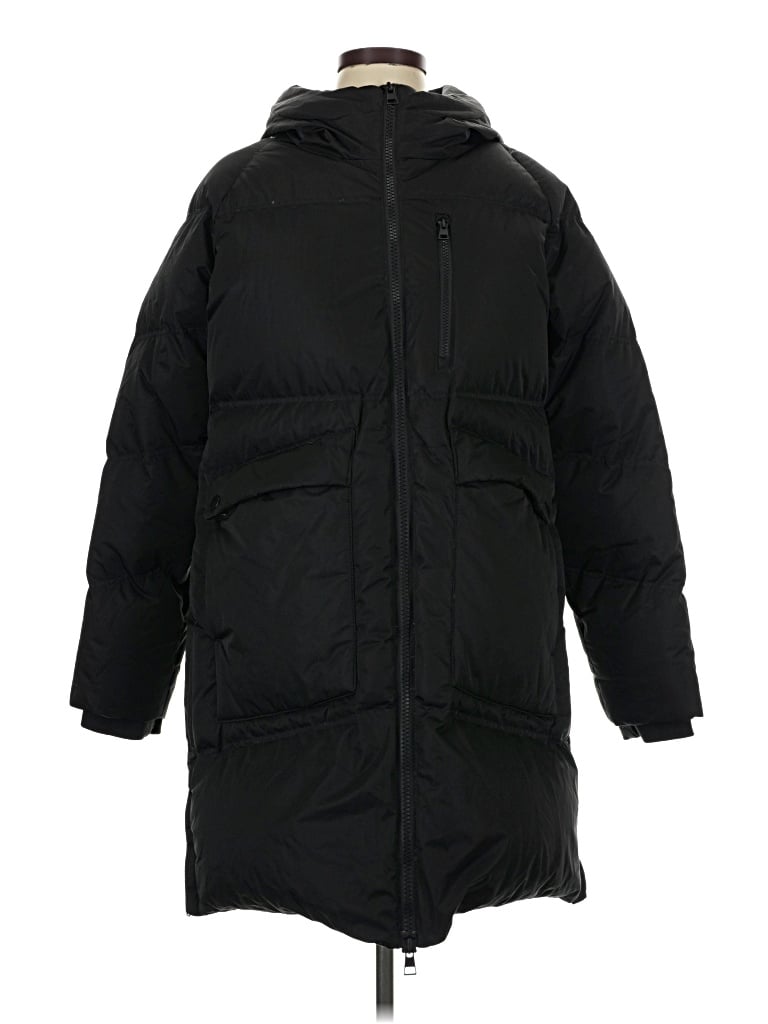 Pre-owned Mondetta Coat In Black