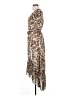 Drew 100% Polyester Paisley Brown Cocktail Dress Size XS - photo 5