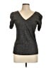 Express Gray Short Sleeve Top Size L - photo 1