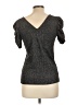 Express Gray Short Sleeve Top Size L - photo 2