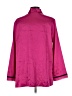 Delicates Burgundy Long Sleeve Blouse Size L - photo 2