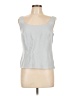 AKRIS Gray Blue Sleeveless Top Size 10 - photo 1