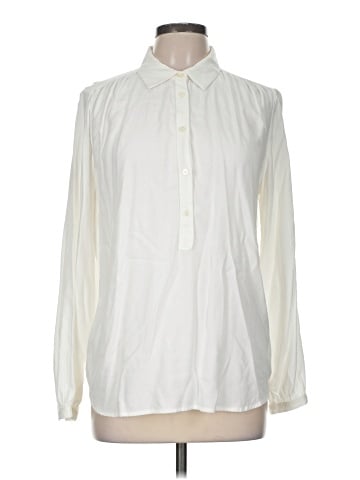 Ann Taylor LOFT Outlet Long Sleeve Blouse (view 1)