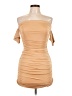 Forever 21 Solid Tan Cocktail Dress Size L - photo 1
