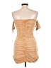 Forever 21 Solid Tan Cocktail Dress Size L - photo 2