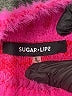 Sugar Lips Chevron-herringbone Pink Pullover Sweater Size XS - photo 7