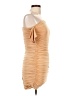 Forever 21 Solid Tan Cocktail Dress Size L - photo 4